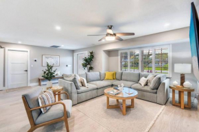 Stunning new listing Complete remodel Conveniently located Three bedroom plus den with sleeper sofa